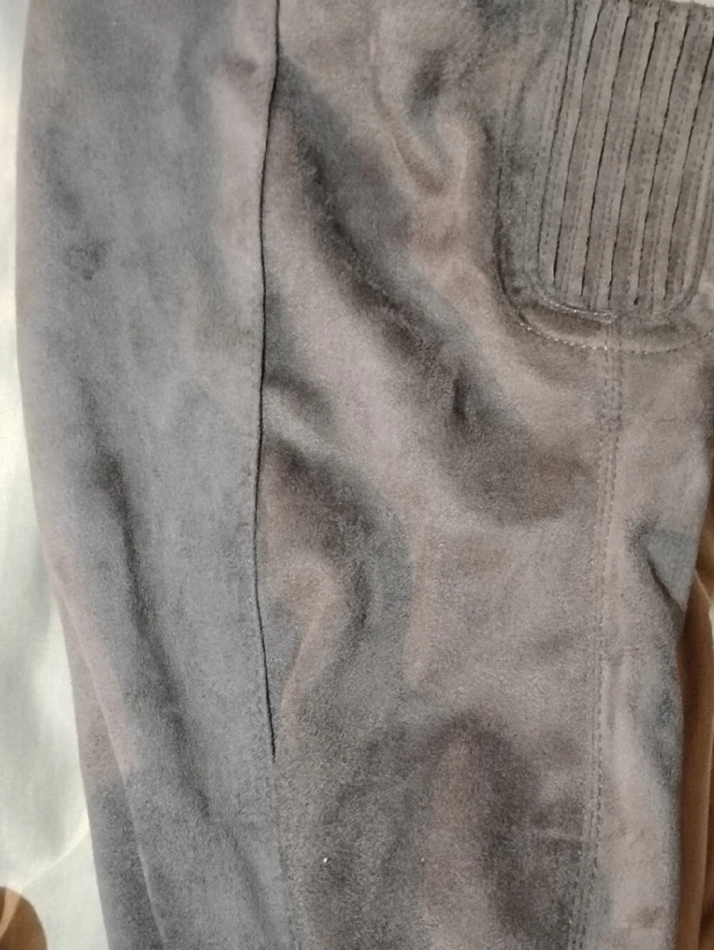 Caslon Over-the-Knee Block Heel Women’s Boots in Gray  Size 8W